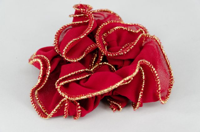 Equi-Jewel by Emily Galtry Red Chiffon Scrunchie