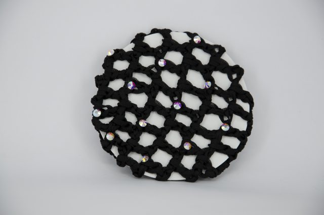 Equi-Jewel by Emily Galtry Black Bun Net with AB Swarovski Crystals