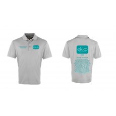 Event Classic Unisex Polo - Silver - Weston Lawns Dressage Weekend