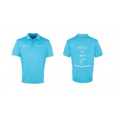 Event Personalised Unisex Polo - Aqua - Weston Lawns Dressage Weekend