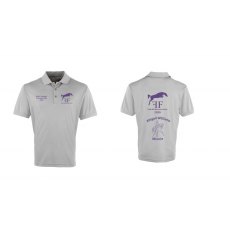 Event Personalised Unisex Polo - Silver - The Welsh Dressage Champs 2025