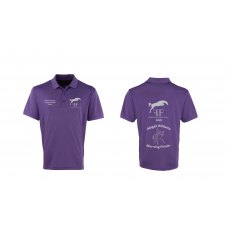 Event Personalised Unisex Polo - Purple - The Welsh Dressage Champs 2025 Purple