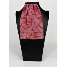 (65) Burgundy Paisley v2 Contrast Colour Middle