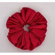 (62) Cranberry Single Colour Scrunchie