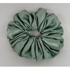 (70) Sage Single Colour Scrunchie