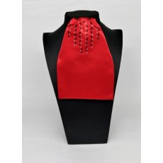 "BLING" (17) Red Contrast Colour Middle with Jet Black & Clear Crystals "BLING" (17) Red Contrast Colour Middle with Jet Black & Clear Crystals