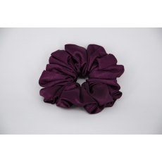 (19) Maroon Single Colour Scrunchie