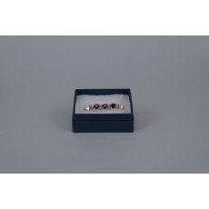 Stock Pin - 6mm Burgundy & 3mm AB Jewels