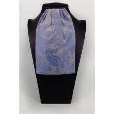 (56) Royal Blue Paisley Contrast Colour Middle