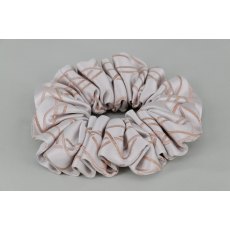 EJS-43 Rose Gold/Mink Wave Scrunchie