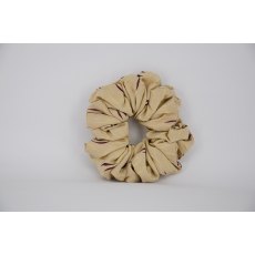 EJS-22 Gold & Burgundy Scrunchie