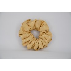 EJS-25 Gold Self Pattern Scrunchie