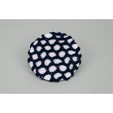 Plain Navy Bun Net