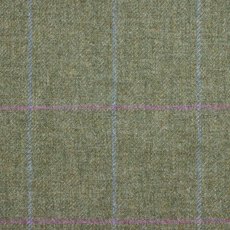 Tweed Poncho - Crossbill - CGE187 - Baby Blue or Baby Pink Lining