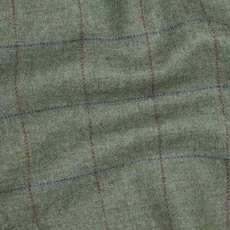 Tweed Poncho - Heath Flint & Loganberry - CGE109