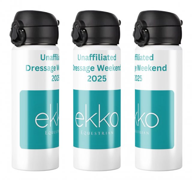 Equi-Jewel by Emily Weston Lawns Dressage Weekend 2025 Drinks Bottle
