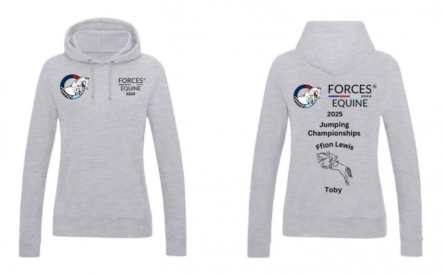 Equi-Jewel by Emily Event Personalised Unisex Jumping Hoodie - Forces Equine Games 2025