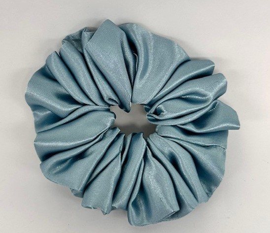 Equi-Jewel by Emily Galtry (68) Duck Egg Single Colour Scrunchie