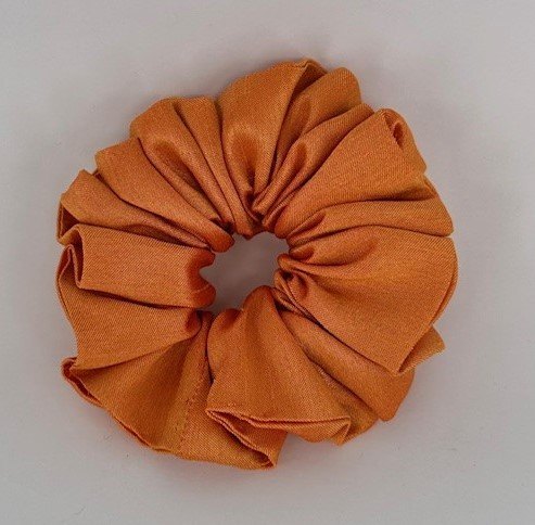 Equi-Jewel by Emily Galtry (72) Tangerine Single Colour Scrunchie