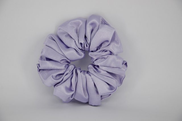 Equi-Jewel by Emily Galtry (12) Light Lilac Single Colour Scrunchie