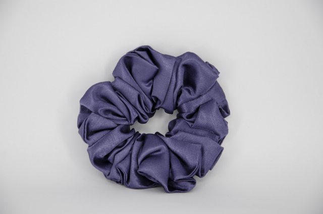 Equi-Jewel by Emily Galtry (15) Purple Single Colour Scrunchie