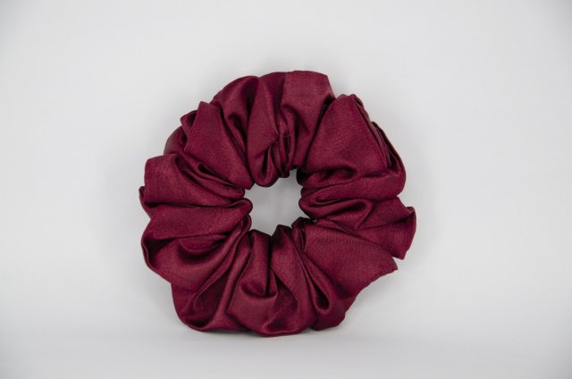 Equi-Jewel by Emily Galtry (18) Burgundy Single Colour Scrunchie