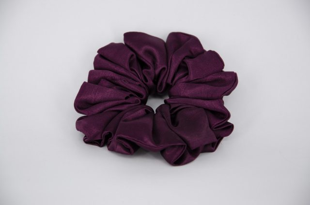 Equi-Jewel by Emily Galtry (19) Maroon Single Colour Scrunchie