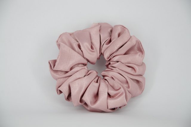 Equi-Jewel by Emily Galtry (21) Mid Pink Single Colour Scrunchie