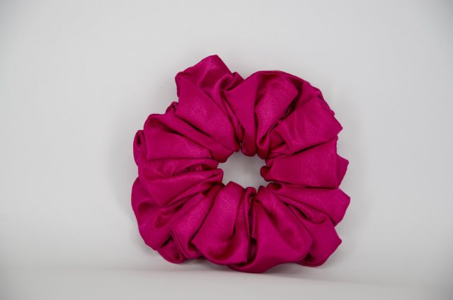 Equi-Jewel by Emily Galtry (23) Cerise Single Colour Scrunchie