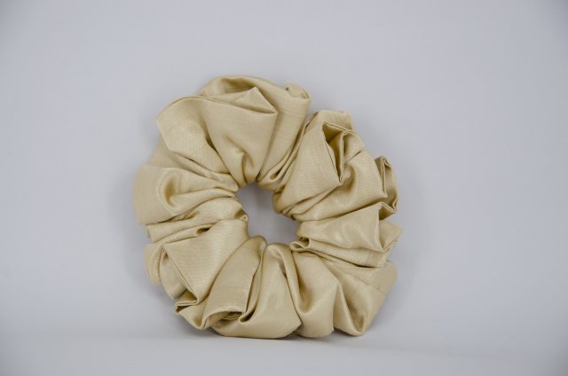 Equi-Jewel by Emily Galtry (25) Gold Single Colour Scrunchie