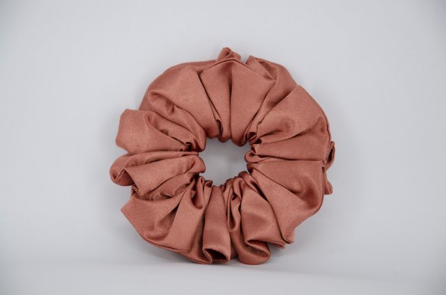 Equi-Jewel by Emily Galtry (27) Terracotta Single Colour Scrunchie