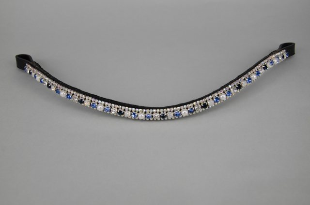 Equi-Jewel by Emily Galtry 1/2'' BLUECHIP Browband