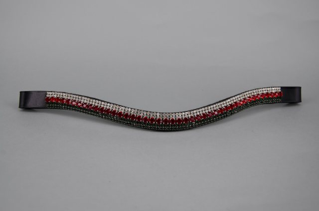 Equi-Jewel by Emily Galtry 6mm Red, 3mm Clear & 3mm Dark Green Jewels