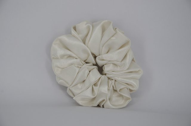 Equi-Jewel by Emily Galtry (31) Ivory Single Colour Scrunchie