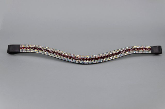 Equi-Jewel by Emily Galtry 6mm Burgundy, 3mm AB & 3mm AB Jewels