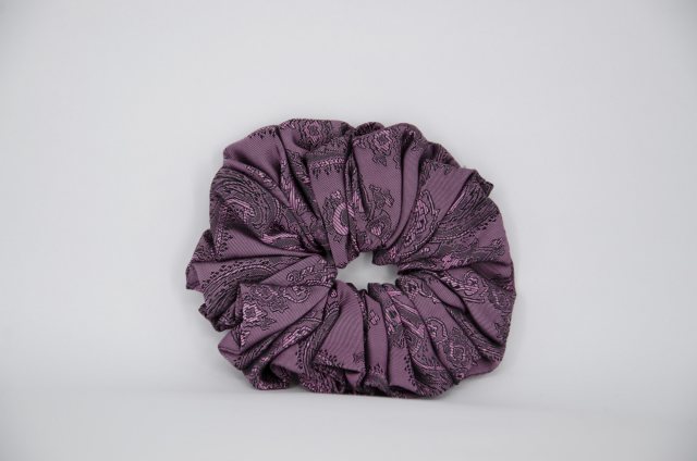 Equi-Jewel by Emily Galtry (34) Pink/Lilac Paisley Single Colour Scrunchie