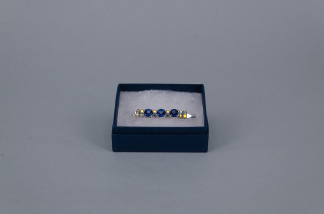 Equi-Jewel by Emily Galtry Stock Pin - 6mm Capri & 3mm AB Jewels