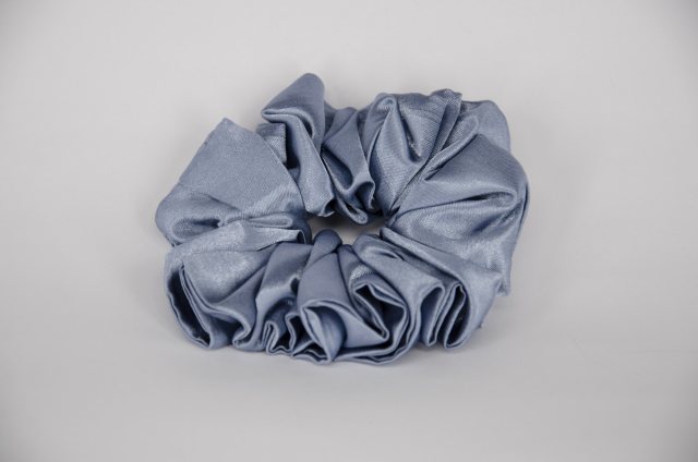 Equi-Jewel by Emily Galtry (03) Mid Blue Single Colour Scrunchie