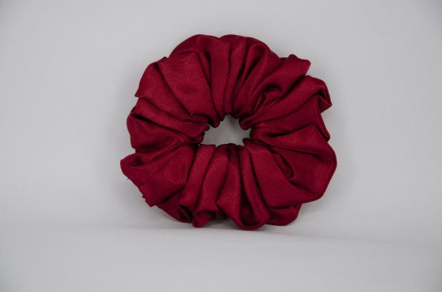 Equi-Jewel by Emily Galtry (40) Ruby Single Colour Scrunchie