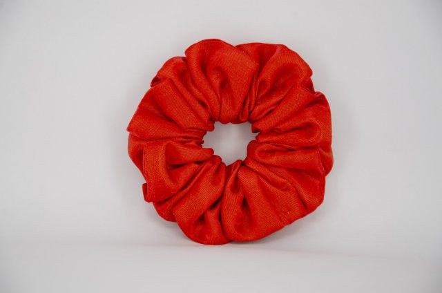 Equi-Jewel by Emily Galtry (47) Orange Single Colour Scrunchie