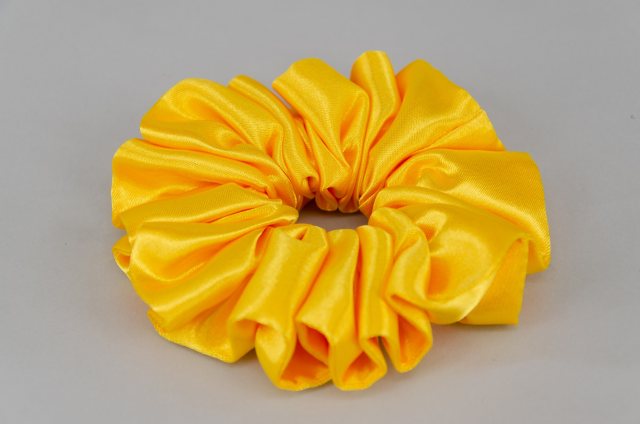 Equi-Jewel by Emily Galtry (57) Yellow Single Colour Scrunchie