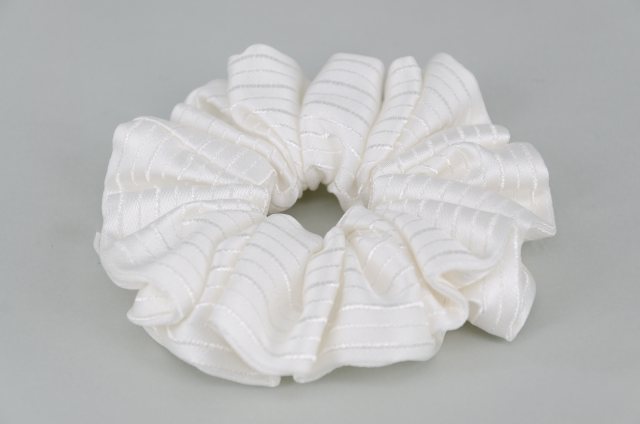 Equi-Jewel by Emily Galtry EJS-59 Paris White Scrunchie