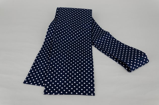 Equi-Jewel by Emily Galtry Navy with White Dot Tie Your Own Stock