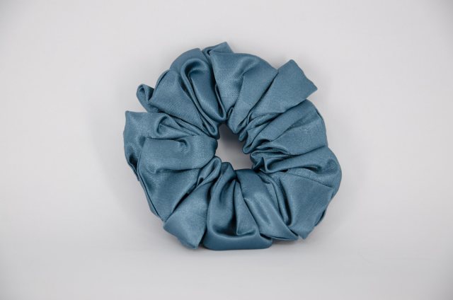 Equi-Jewel by Emily Galtry (06) Dark Aqua Single Colour Scrunchie