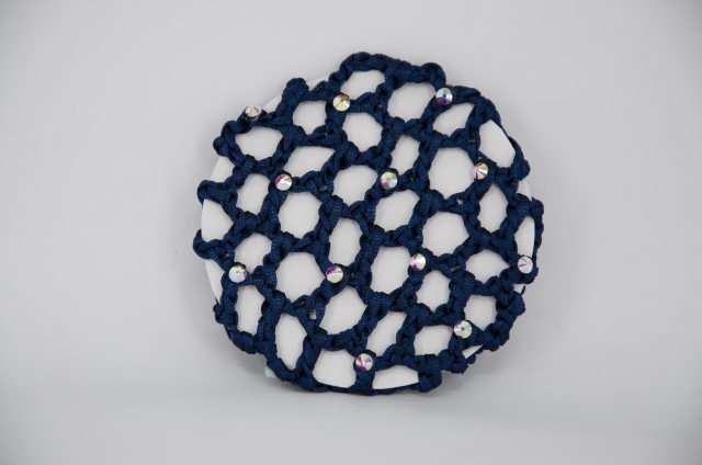 Equi-Jewel by Emily Galtry Navy Bun Net with AB Swarovski Crystals