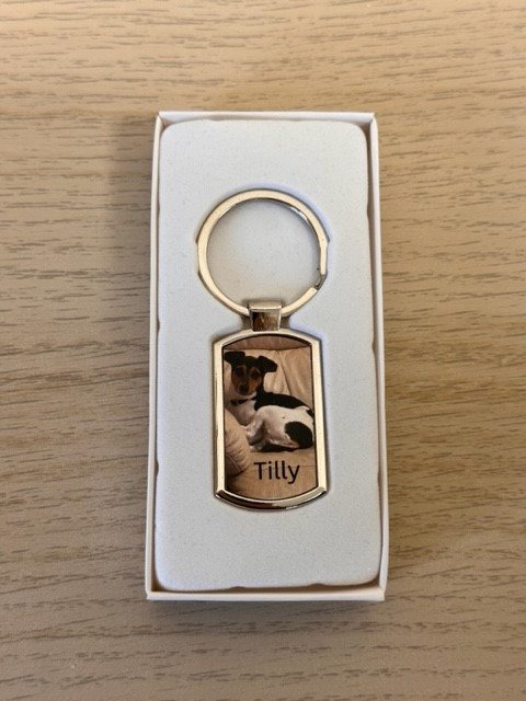 Equi-Jewel by Emily Personalised Pet Photo Keyring