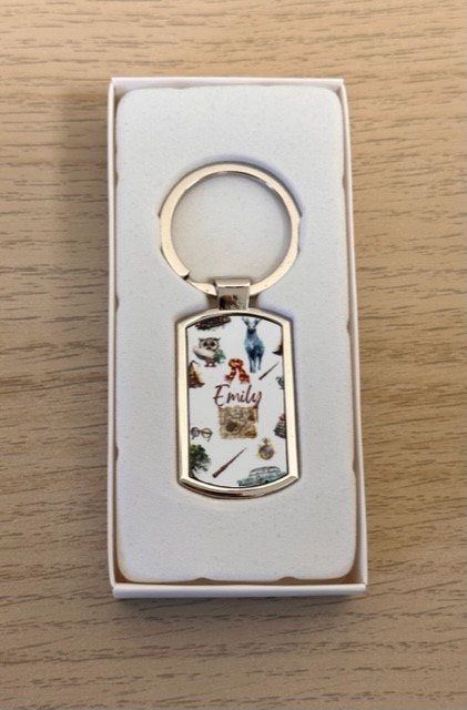 Equi-Jewel by Emily Personalised HP Keyring