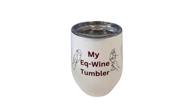 Equi-Jewel by Emily My Eq-Wine Tumbler