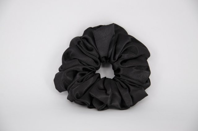 Equi-Jewel by Emily Galtry (08) Black Single Colour Scrunchie