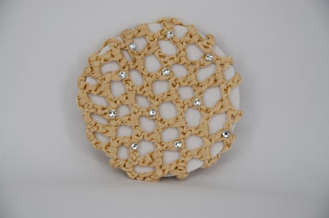 Equi-Jewel by Emily Galtry Blonde Bun Net with Clear Swarovski Crystals